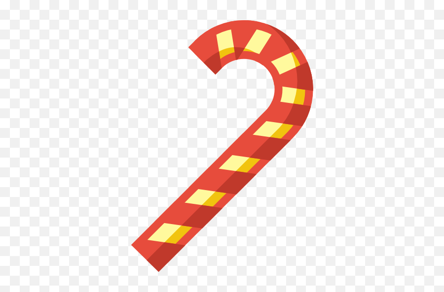 Candy Cane Icon - Christmas Png Flat Emoji,Candy Cane Emoji