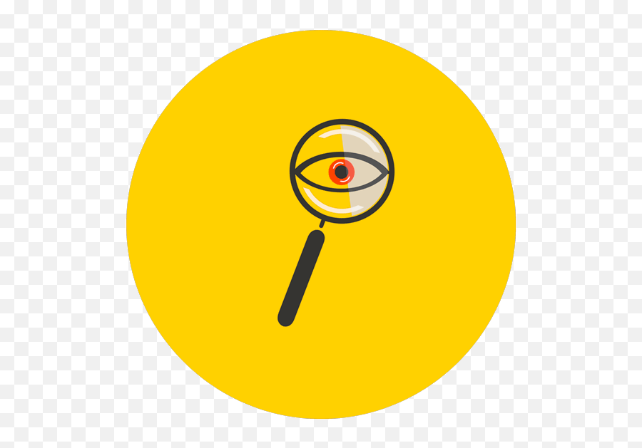 Dont Spy - Circle Emoji,Spy Emoticon