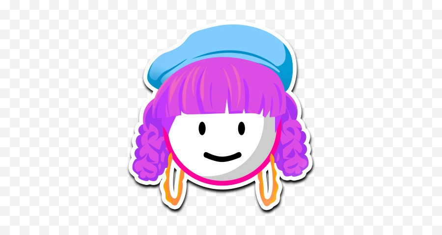Bboom Bboom - Cartoon Emoji,Dancing Girls Emoticon