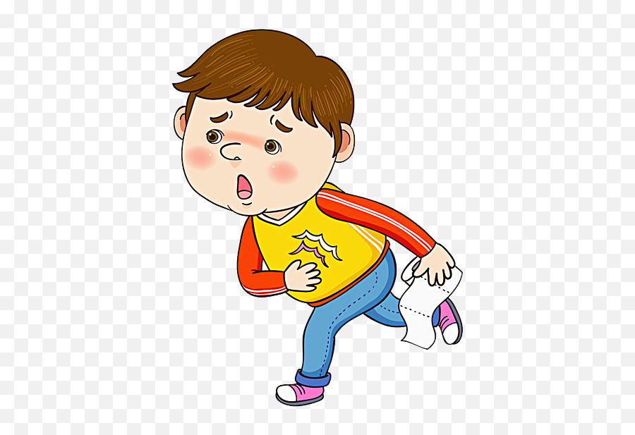Pain Clipart Abdomen Pain Pain Abdomen - Niño Con Diarrea Dibujo Emoji,Colonoscopy Emoji