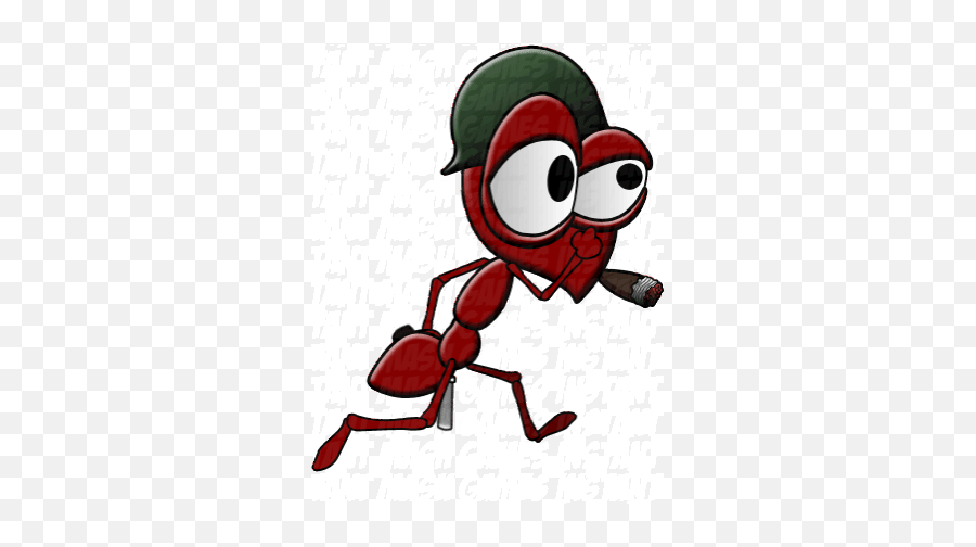 Top Red Ant Stickers For Android Ios - Ant Gif Clip Art Emoji,Ant Emoticon