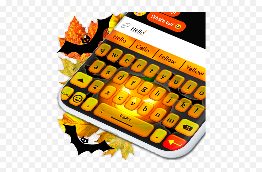 Halloween 2018 Keyboard Hd - Google Play Number Emoji,Fx Emojis