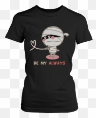 Romantic Couple Shirts For Halloween - Gravestone Graphic T Emoji,Mummy Emoji