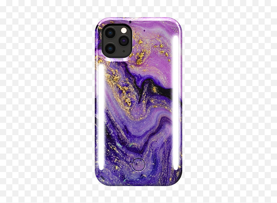 Purple Marble Iphone 11 Pro Max Case - Selfie Light Case Galaxy Case Iphone 11 Emoji,Mermaid Emoji Iphone