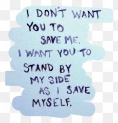 Depressed Depressing Save Myself - Handwriting Emoji