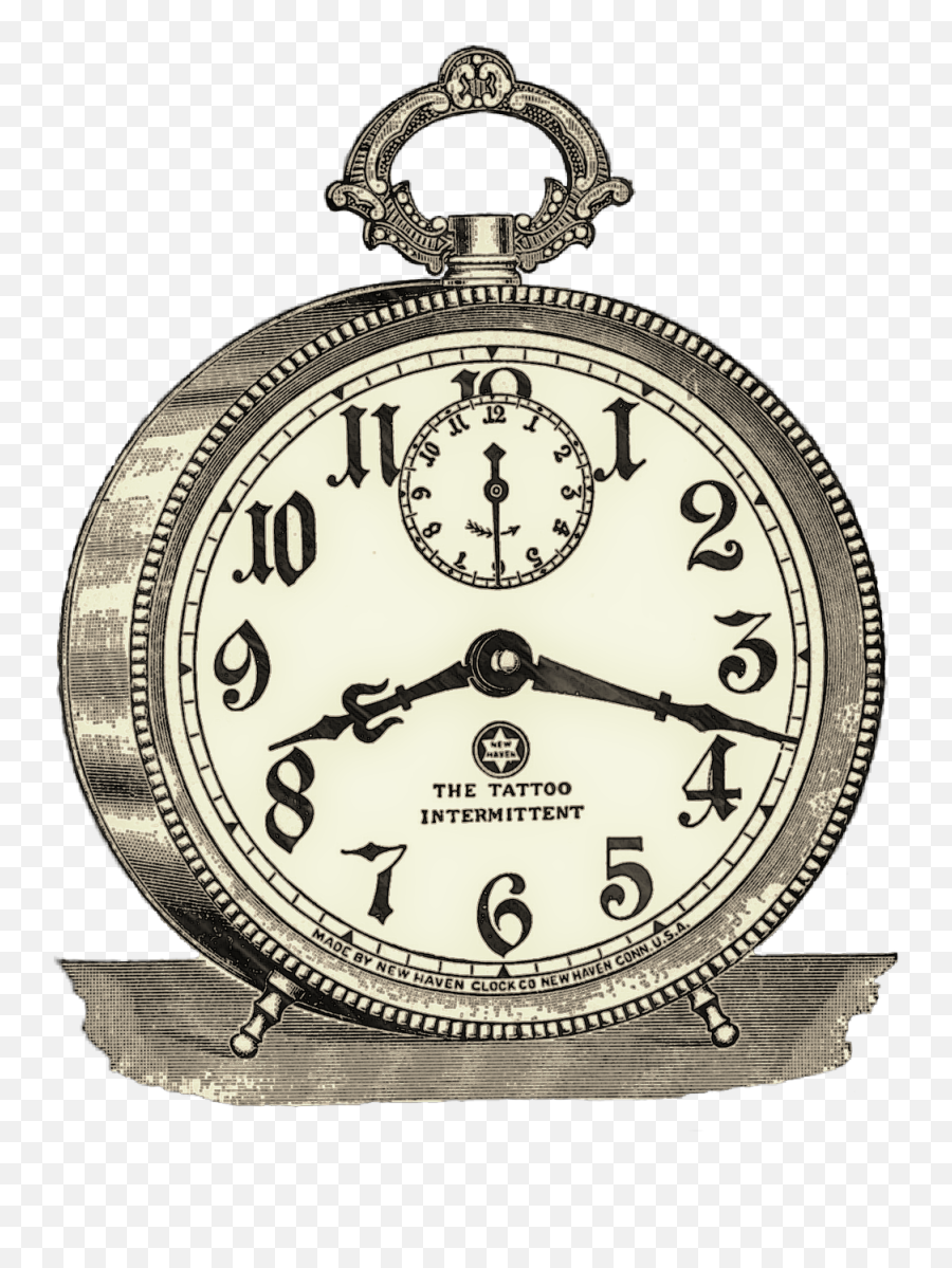 Vintage Antique Clock Alarmclock Clocks Timepiece Victo - Time Flies In Latin Emoji,Stopwatch Emoji