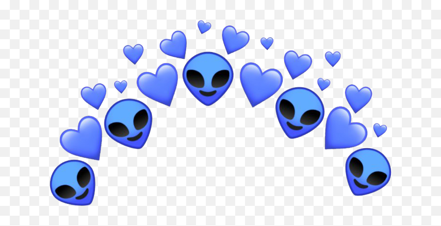 Alien Emoji Png No Background Png Real - Transparent Png Aesthetic Emoji,No Love Emoji