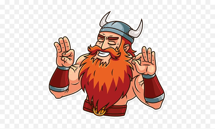 Viking - Telegram Sticker Fictional Character Emoji,Viking Emoji