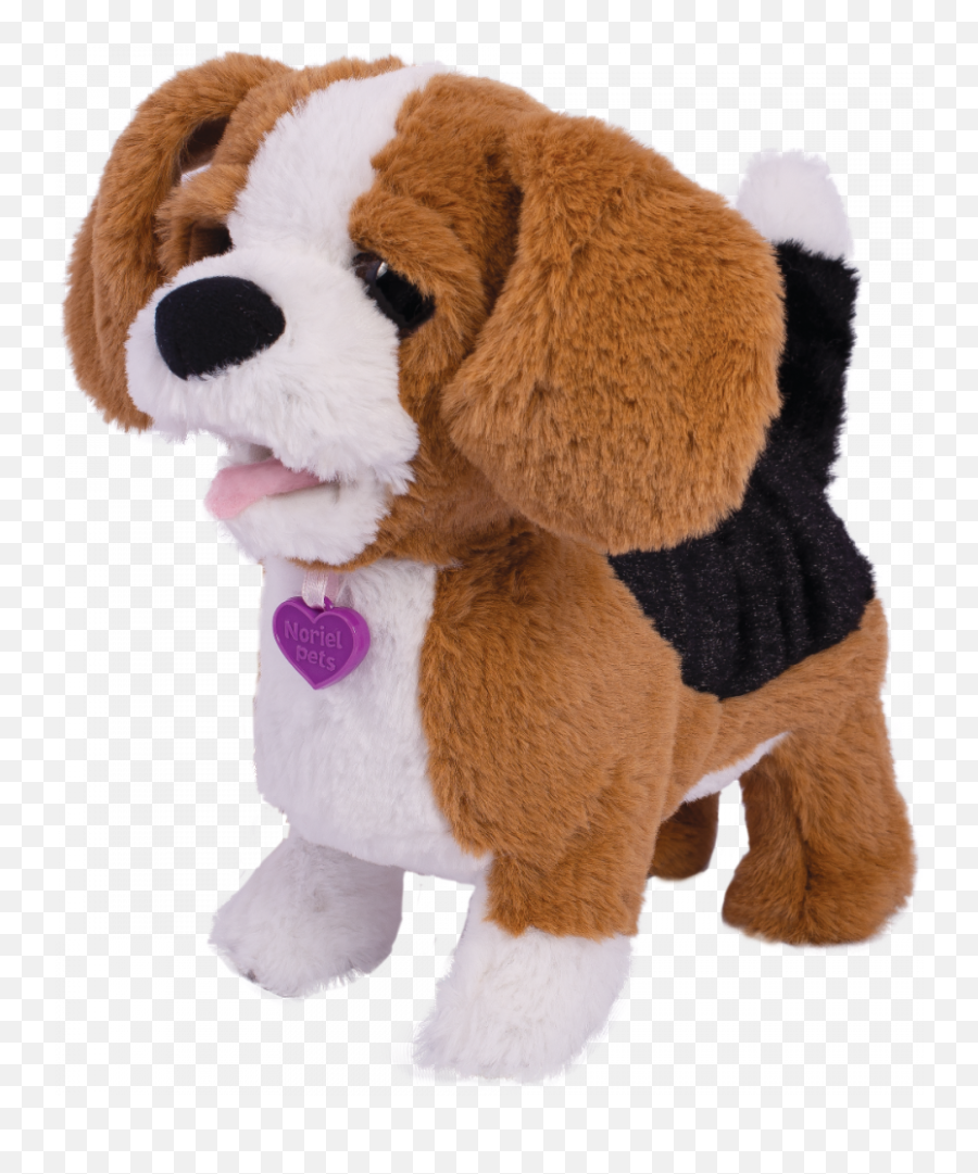 Jucarie De Plus Noriel Pets - Zigo Catelusul Beagle Catel De Jucarie Care Merge Si Latra Pret Emoji,Beagle Emoji