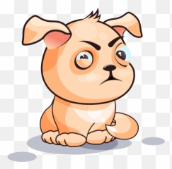 Adorable Dog Emoji Stickers By Suneel Verma - Jealous Dog Clipart,Miss Piggy Emoji