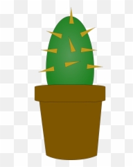 Free Cactus Plant Vectors - Spiky Cactus Clipart Emoji,Origami Emoji