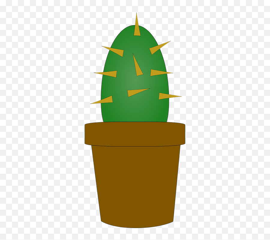 Free Cactus Plant Vectors - Spiky Cactus Clipart Emoji,Origami Emoji