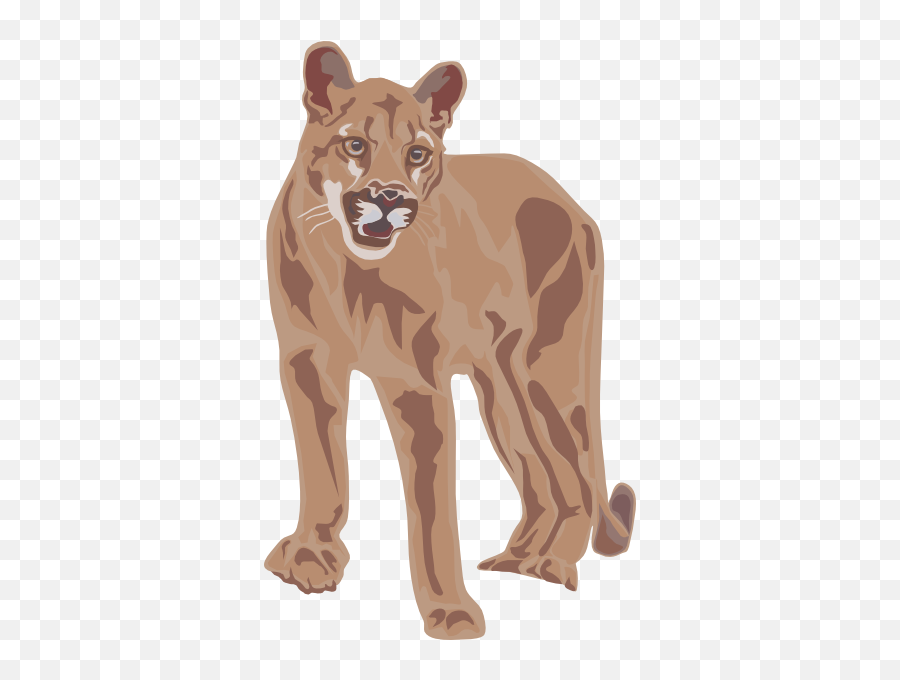 Free Cougar Clipart 3 - Cougar Clipart Emoji,Cougar Emoji