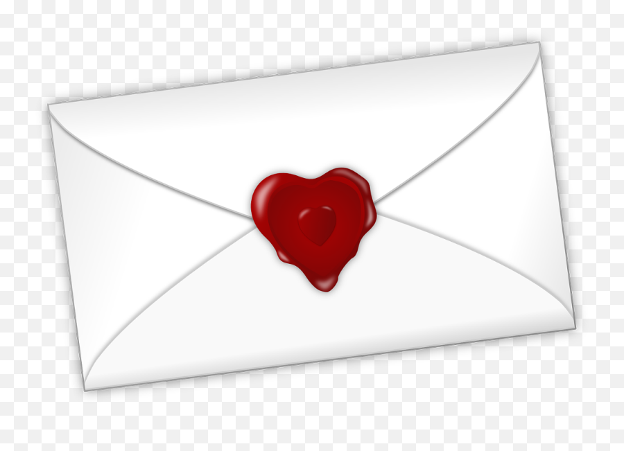 Love Heart Mail Red Envelope - Carta Con Un Corazon Emoji,Heart Envelope Emoji