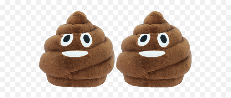 Smiley Poo - Emoji Slippers,Emoji Stuffed Animals