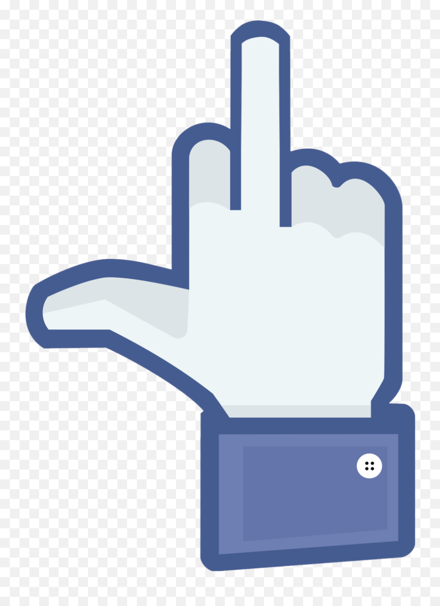 Pin - Fuck You Facebook Hand Emoji,The Shocker Emoji