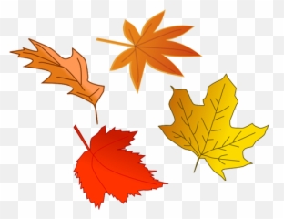 Autumn Leaves Selection Vector Image - Falling Leaf Clipart Emoji,Fallen Leaf Emoji