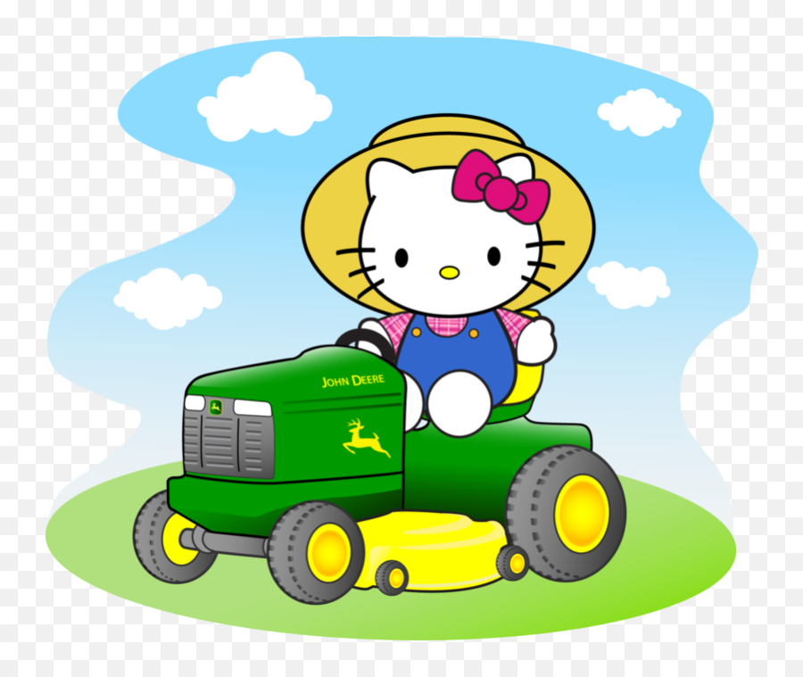 Hello Kitty Farmer - Hello Kitty Farmer Emoji,Unf Emoji