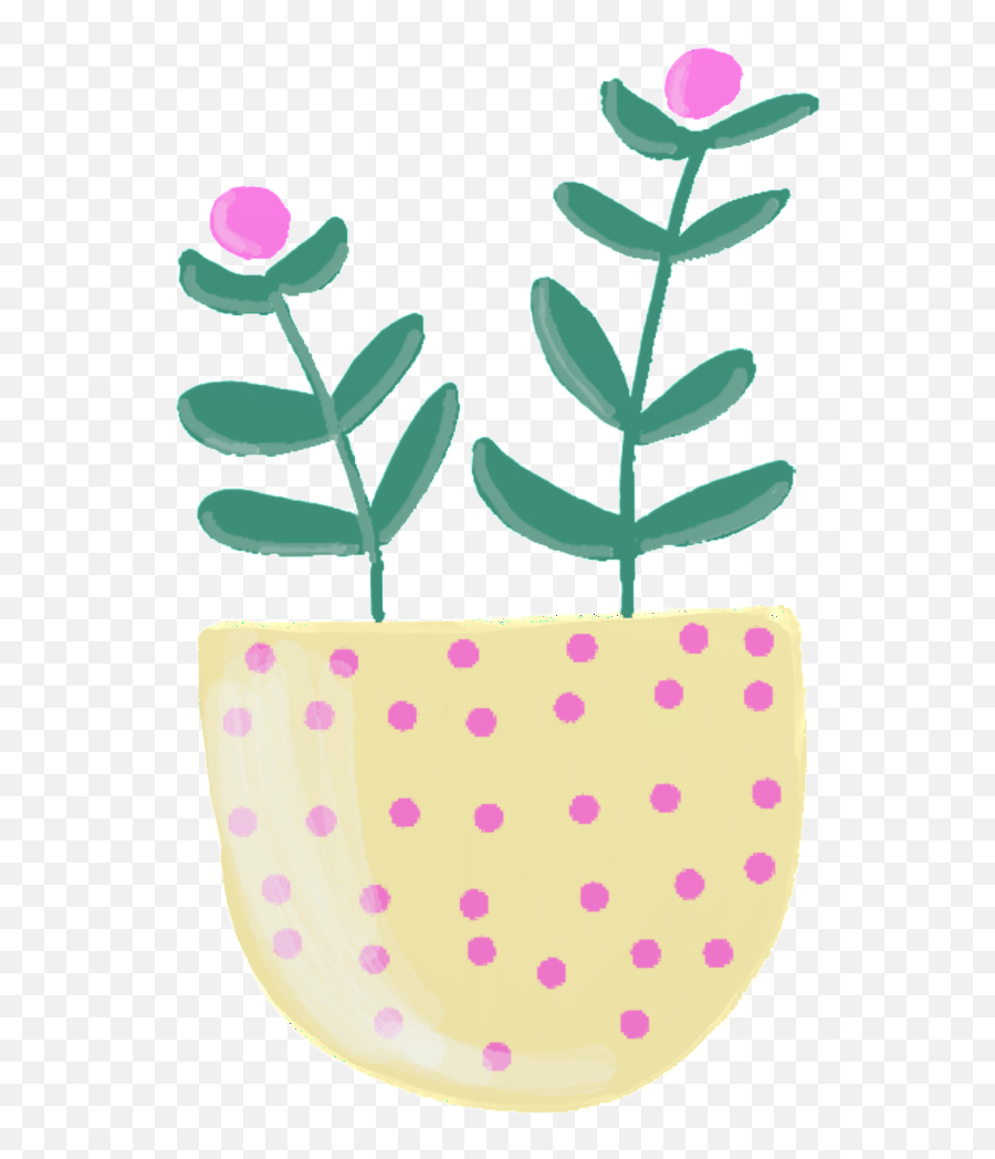 Ftestickers Watercolor Flower Plant - Flowerpot Emoji,Potted Plant Emoji