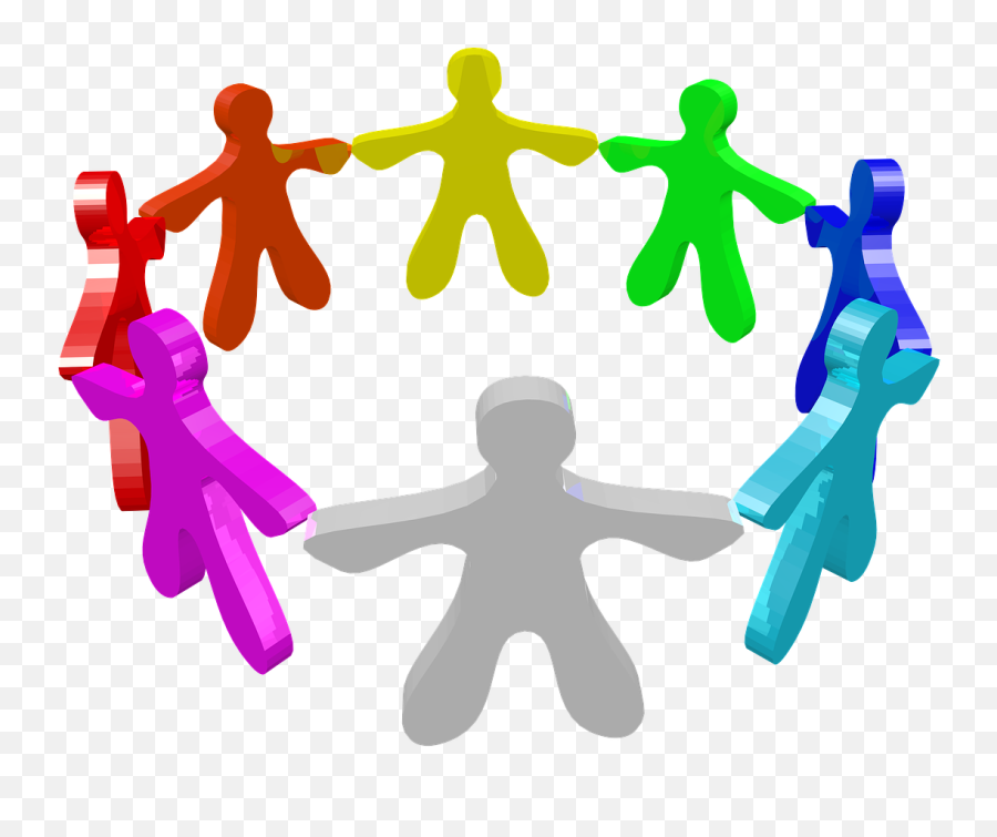 Community People Human Together Group - Circle Group Emoji,How To Make Emoji Person