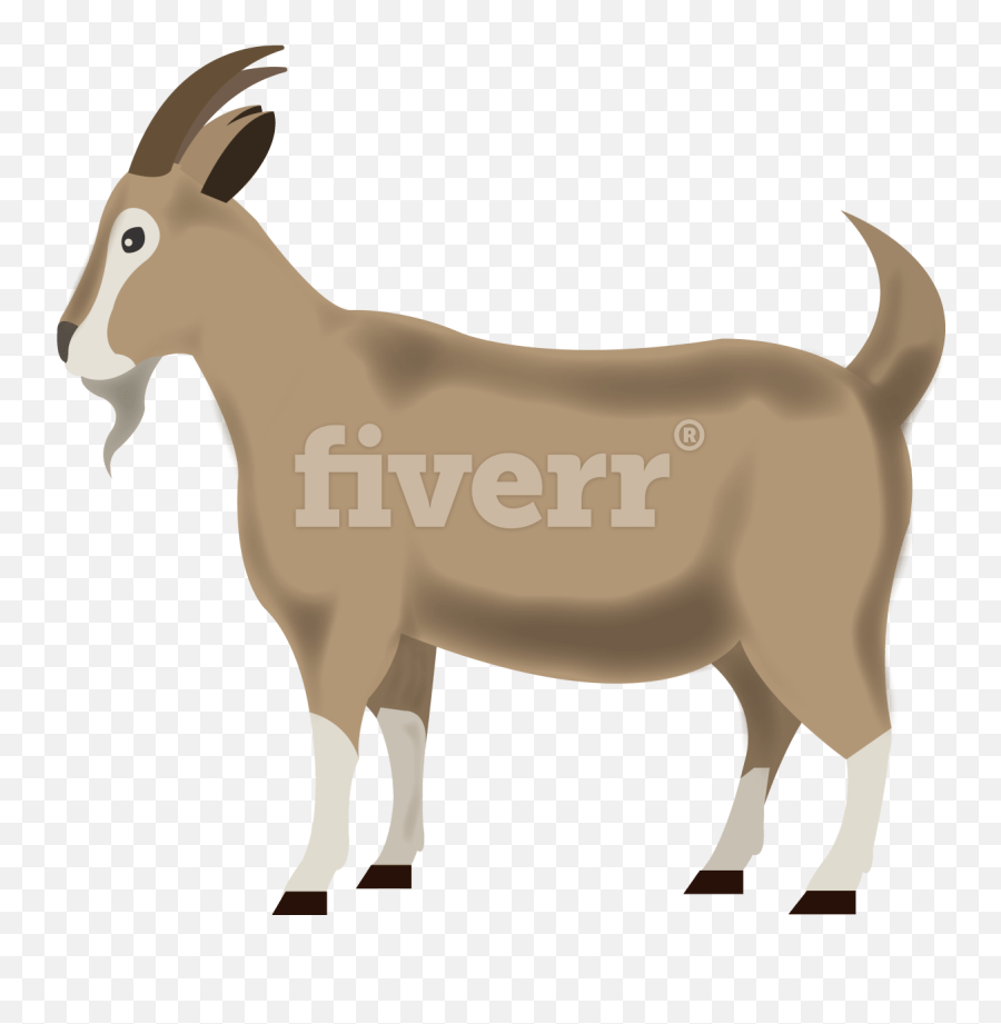Goat Emoji - Fiverr Png Download Original Size Png Image Fiverr,Goat Emoji