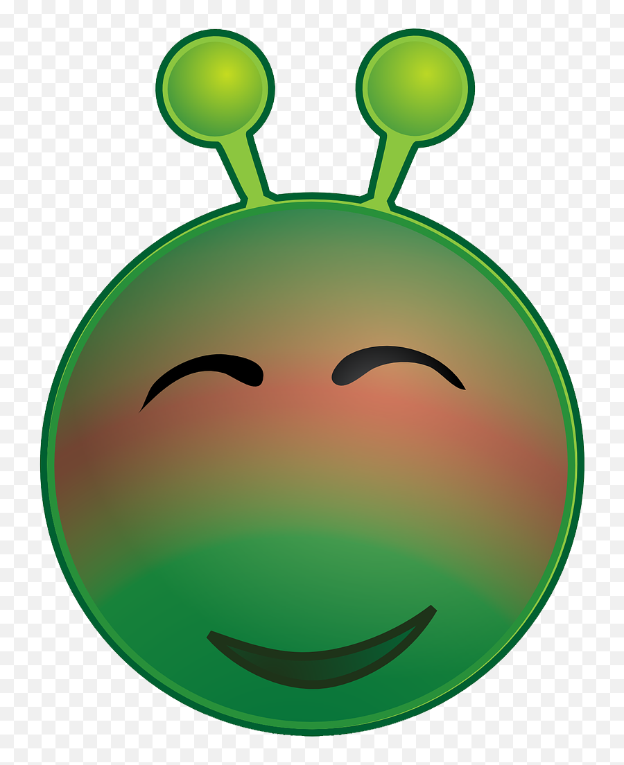 Green Crazy Alien Png Image Png Mart - Clipart Emoji,Crazy Emoji