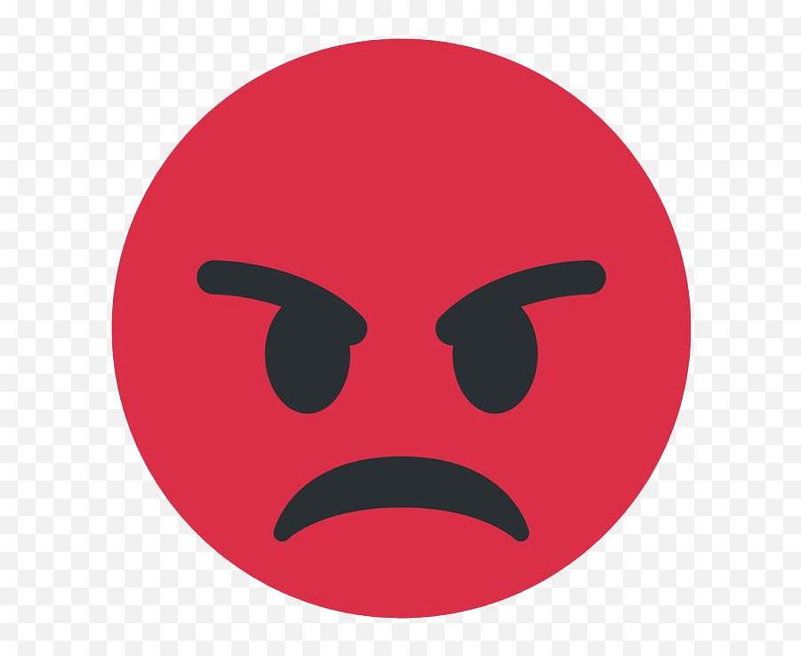Angry Emoji Png Photo Background - Red Angry Emoji,Surprised Emoji Png