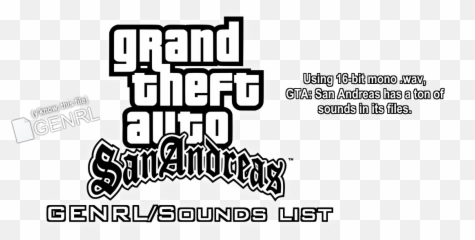 Gta San Andreas - Genrlsounds List Tutorials Gtaforums Gta San Andreas Emoji,Sound Emoji