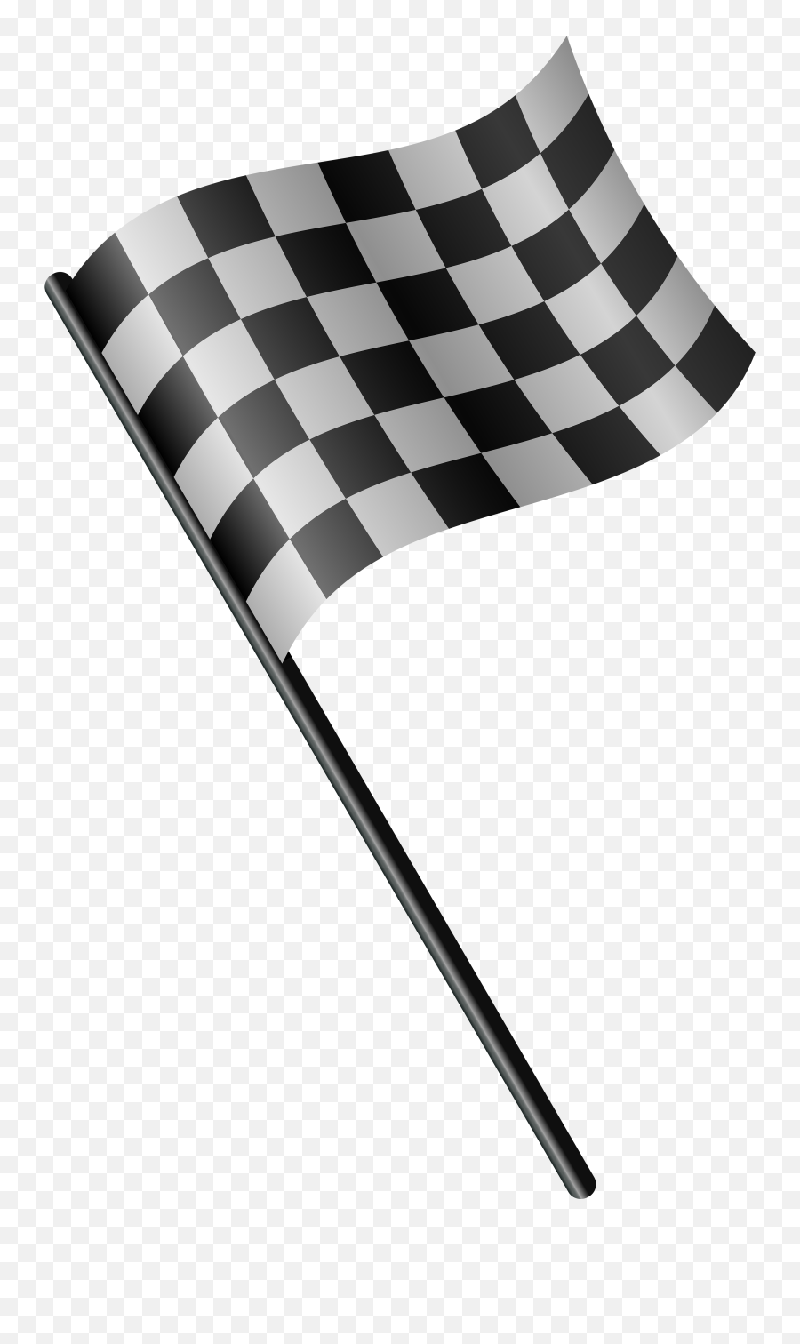 Racing Flags Clip Art - Checkered Flag Png Download 3665 Transparent Background Checkered Flag Logo Emoji,Race Flag Emoji