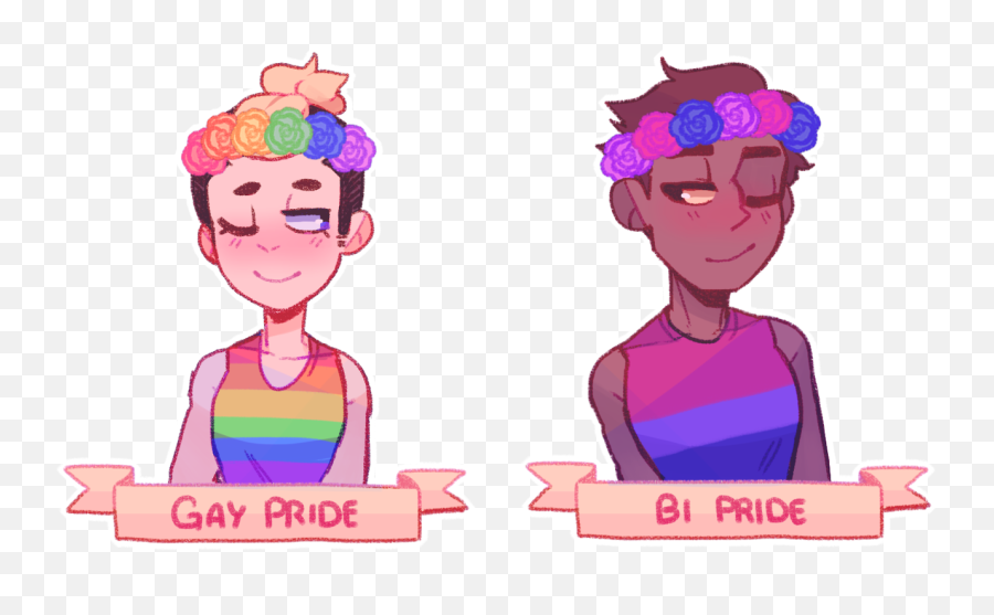 Garrett And Darren Emoji,Bisexual Flag Emoji