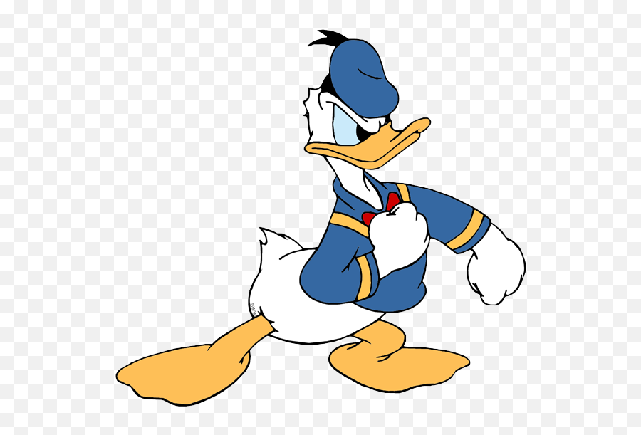 Angry Donald Duck Clipart - Angry Donald Duck Transparent Background Emoji,Donald Duck Emoji