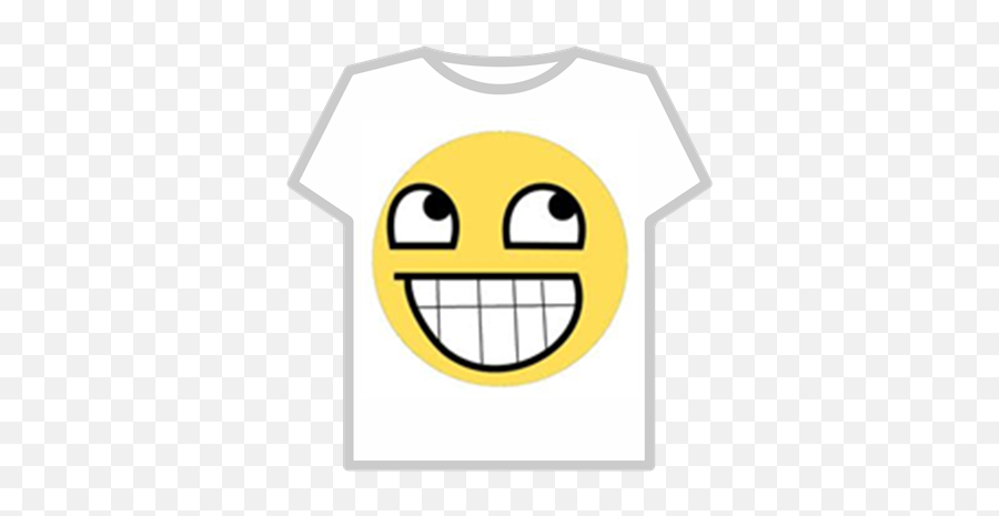 Epic Face With Teeth Roblox Emoji T Shirt Roblox Teeth Emoticon Free Transparent Emoji Emojipng Com - epic face shirt roblox