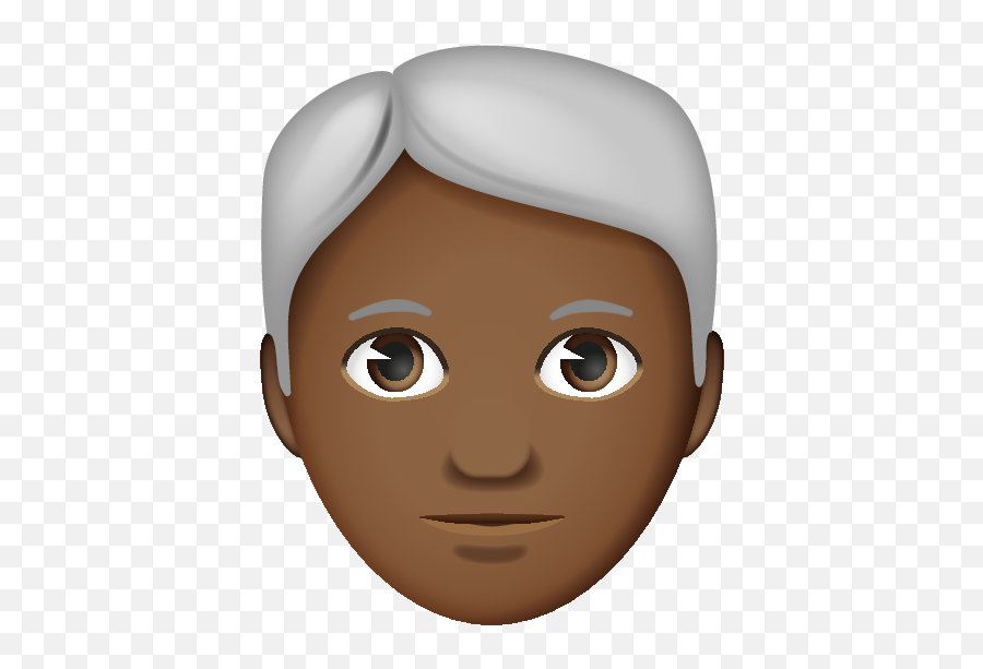 Man - Black Man Emoji,Grey Emoji