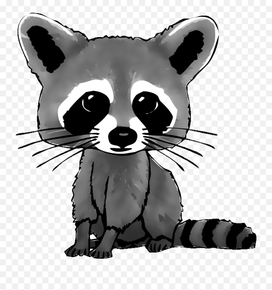 Freetoedit Raccooneyes Cute Racoon Vote4vote Like4like - Racoon Cartoon Free Emoji,Racoon Emoji