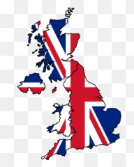 United Kingdom Flag Map - Uk In Country Emoji