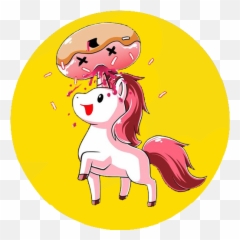 Kawaii Unicorn wallpapers and unicorn pictures on Google - Stabbing A Donut Emoji