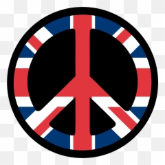 Jibbitz White Peace Sign Women From Jelly Egg Uk Peace Sign - United Kingdom Flag Emoji,Union Jack Emoji