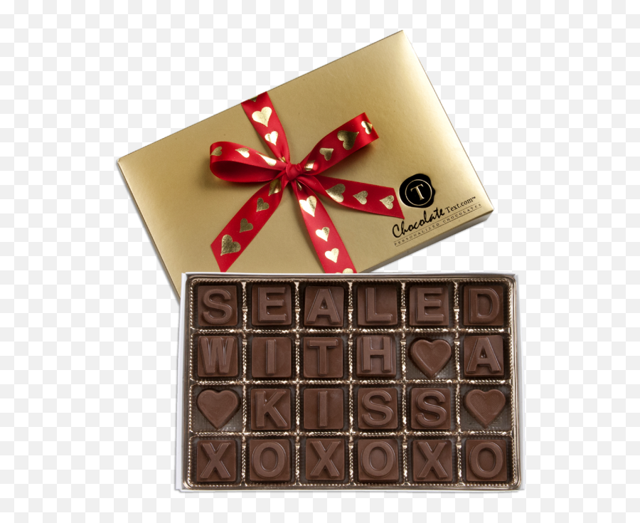 Personalized Chocolates Perfect For Valentineu0027s Day - Types Of Chocolate Emoji,Candy Bar Emoji