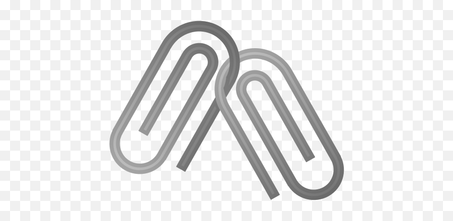 Linked Paperclips Emoji Meaning With Pictures - Linked Paper Clips Icon,Paperclip Emoji