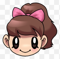 Doggone Katie And Nate Heads I - Cartoon Emoji,Oni Emoji