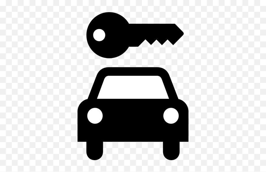 Rent A Car Sign Vector Illustration - Car Rental Clipart Emoji,Aquarius Symbol Emoji