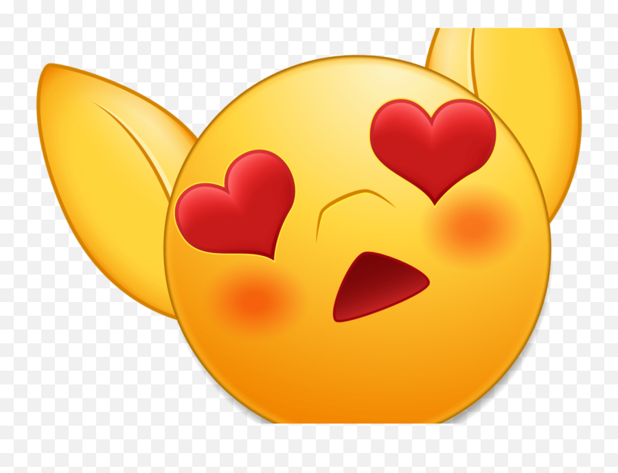 Download An M Blushing Emoji Head Heart Heart Eyes,Heart Eyes Emoji Png