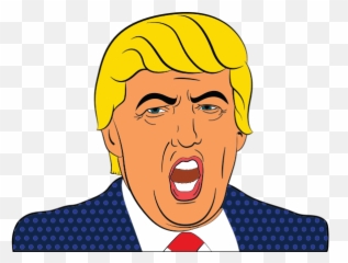 Donald Trump Cartoon 2 - Donald Trump Clipart Emoji,Question Mark Emoji