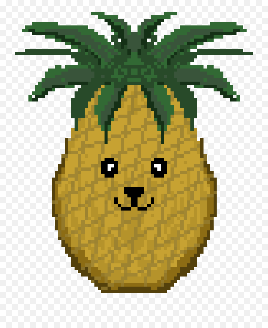 Pixilart - Cartoon Emoji,Pineapple Emoticon