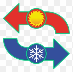 Air Conditioning Temperature Control - Hot And Cold Logo Emoji,Air Conditioner Emoji