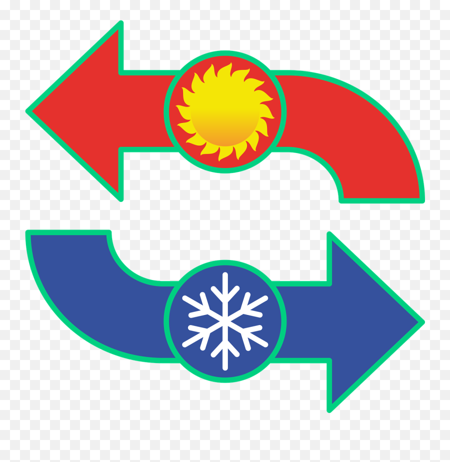 Air Conditioning Temperature Control - Hot And Cold Logo Emoji,Air Conditioner Emoji