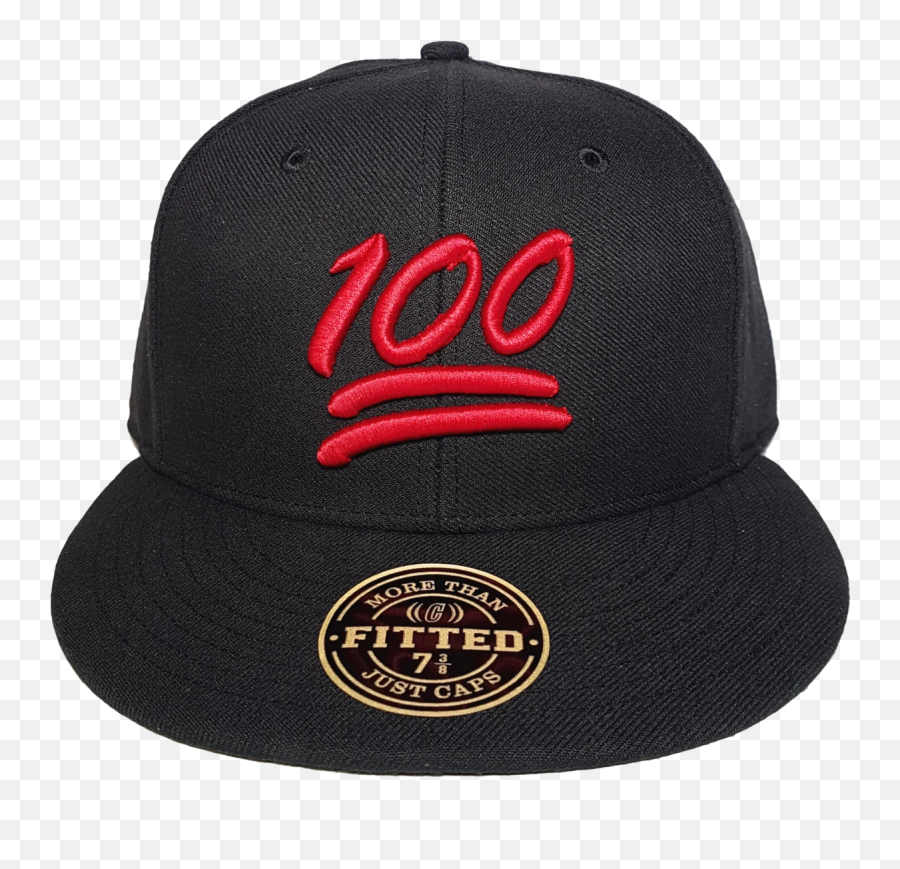 100 Emoji Fitted Hat - Baseball Cap,100 Emoji