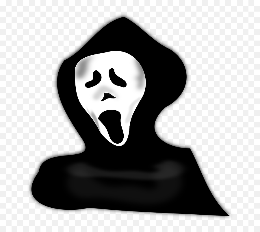 Free Scared Fear Vectors - Ghost Clip Art Emoji,Scared Emoticon