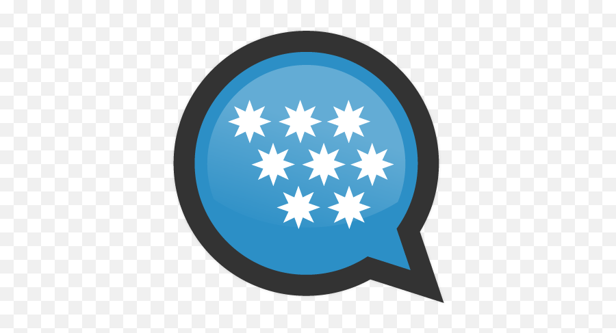 Astrachat - Australian Flag Stars In Sky Emoji,Emoticons For Jabber Messenger