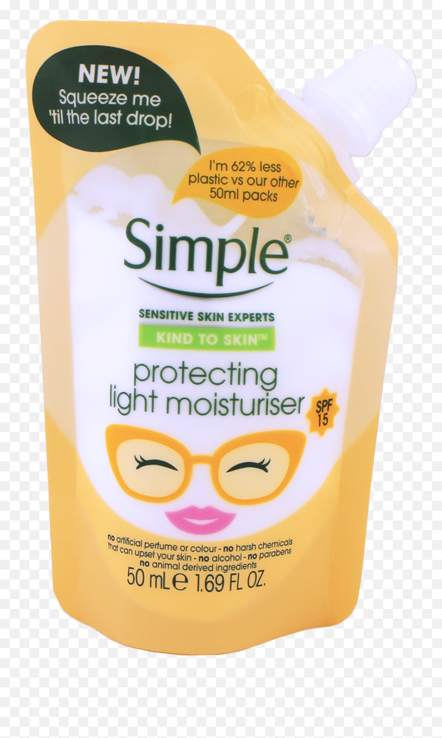 Moisturiser Spf15 Pouch 50ml - Food Emoji,Emoji Pouch